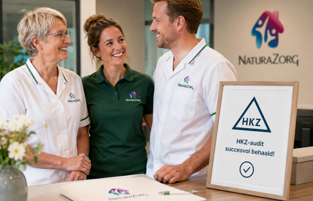 NaturaZorg behaalt opnieuw HKZ-audit zonder tekortkomingen!